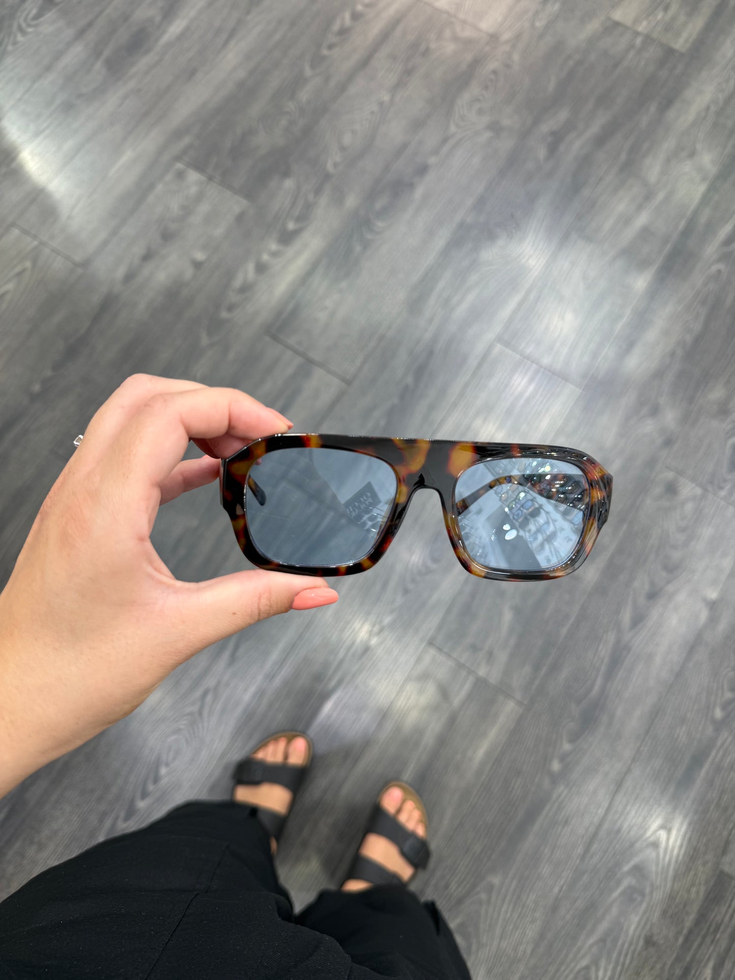 Brille Roma tartarugato/celeste