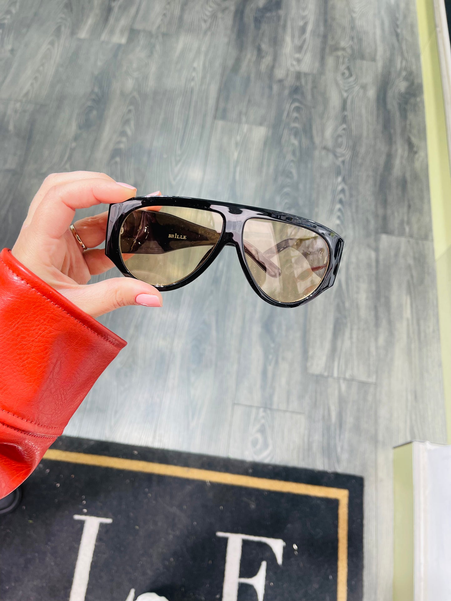 Brille Venezia nero/giallo