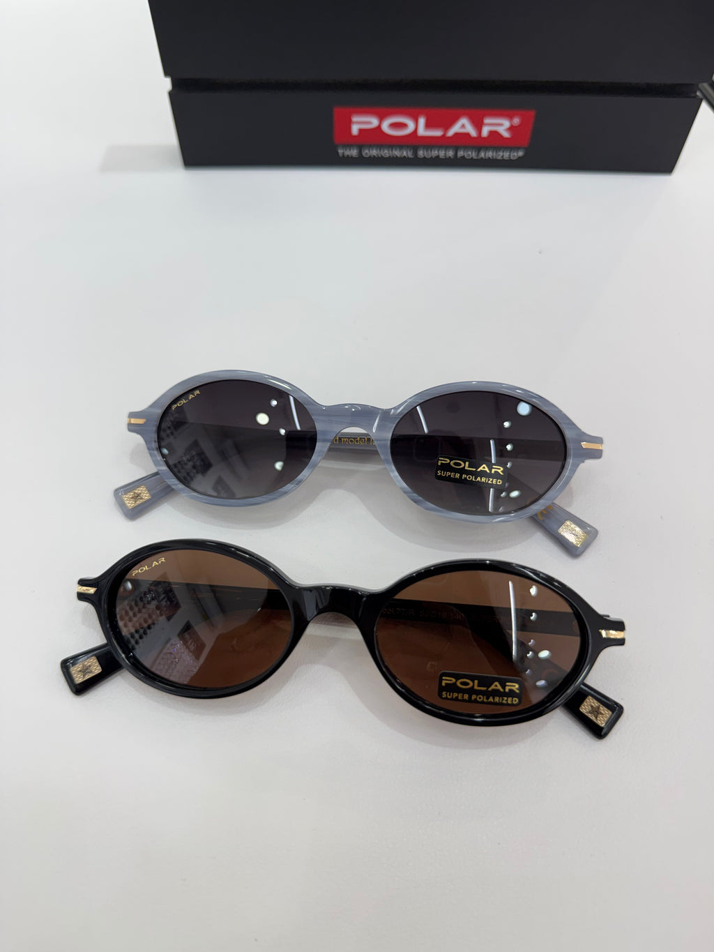 Polar ovale nero marrone