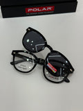 Polar clip on moscot nero