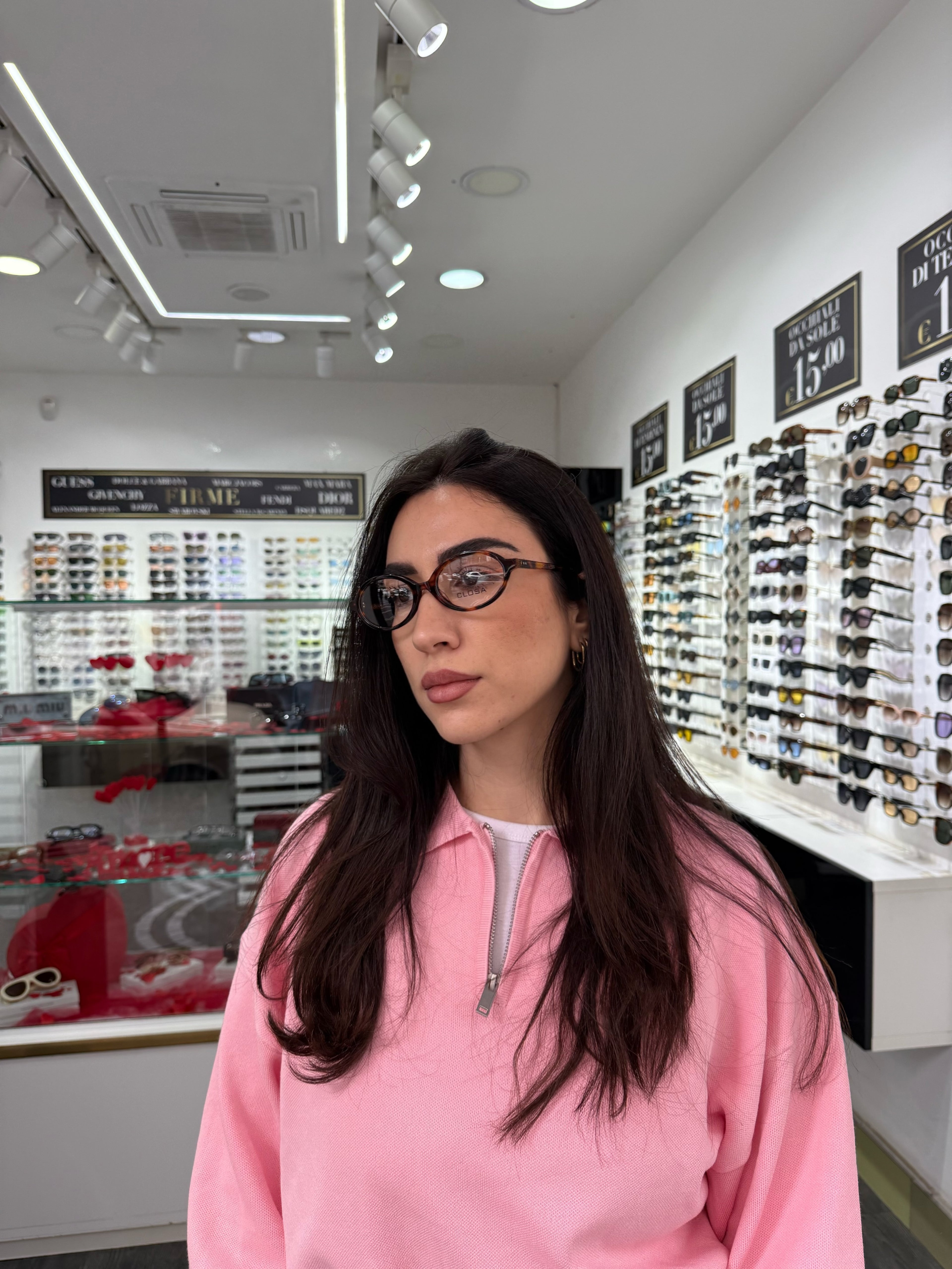 Closa vista ovale-tartarugato