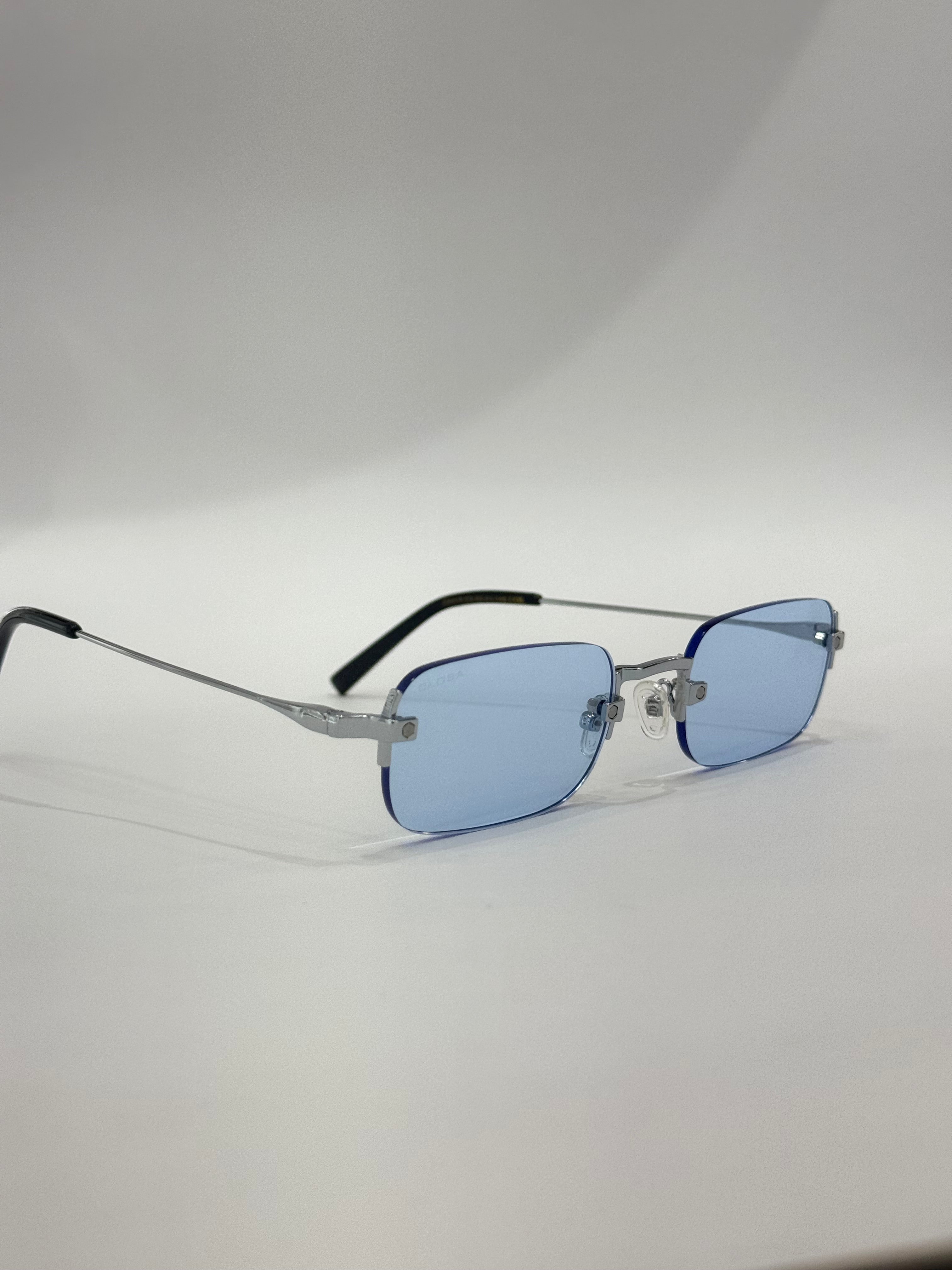 Closa rettangolare silver celeste