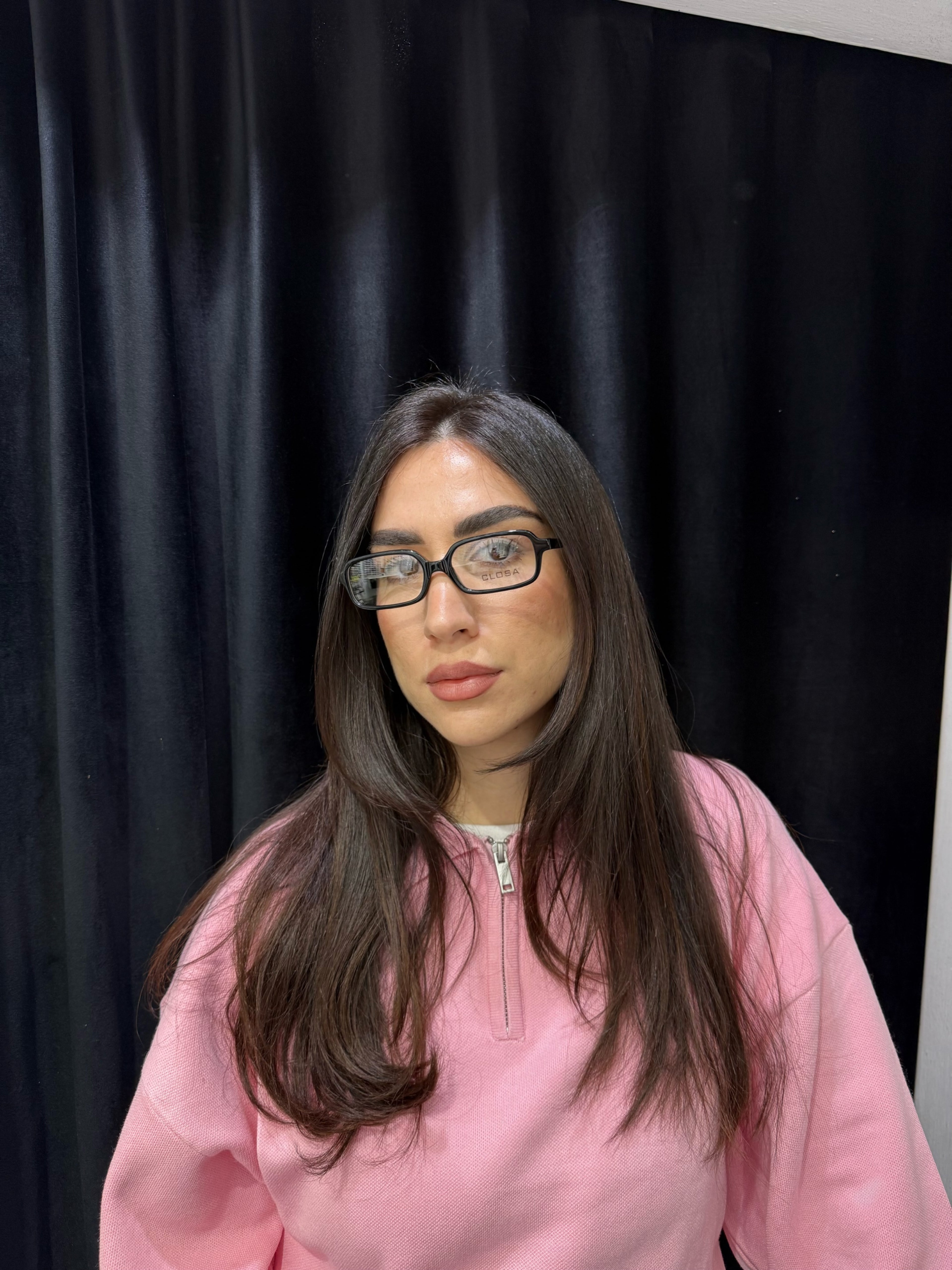 Closa vista rettangol-nero