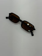 My Rettangol nero/brown - occhiali da sole, foto 3