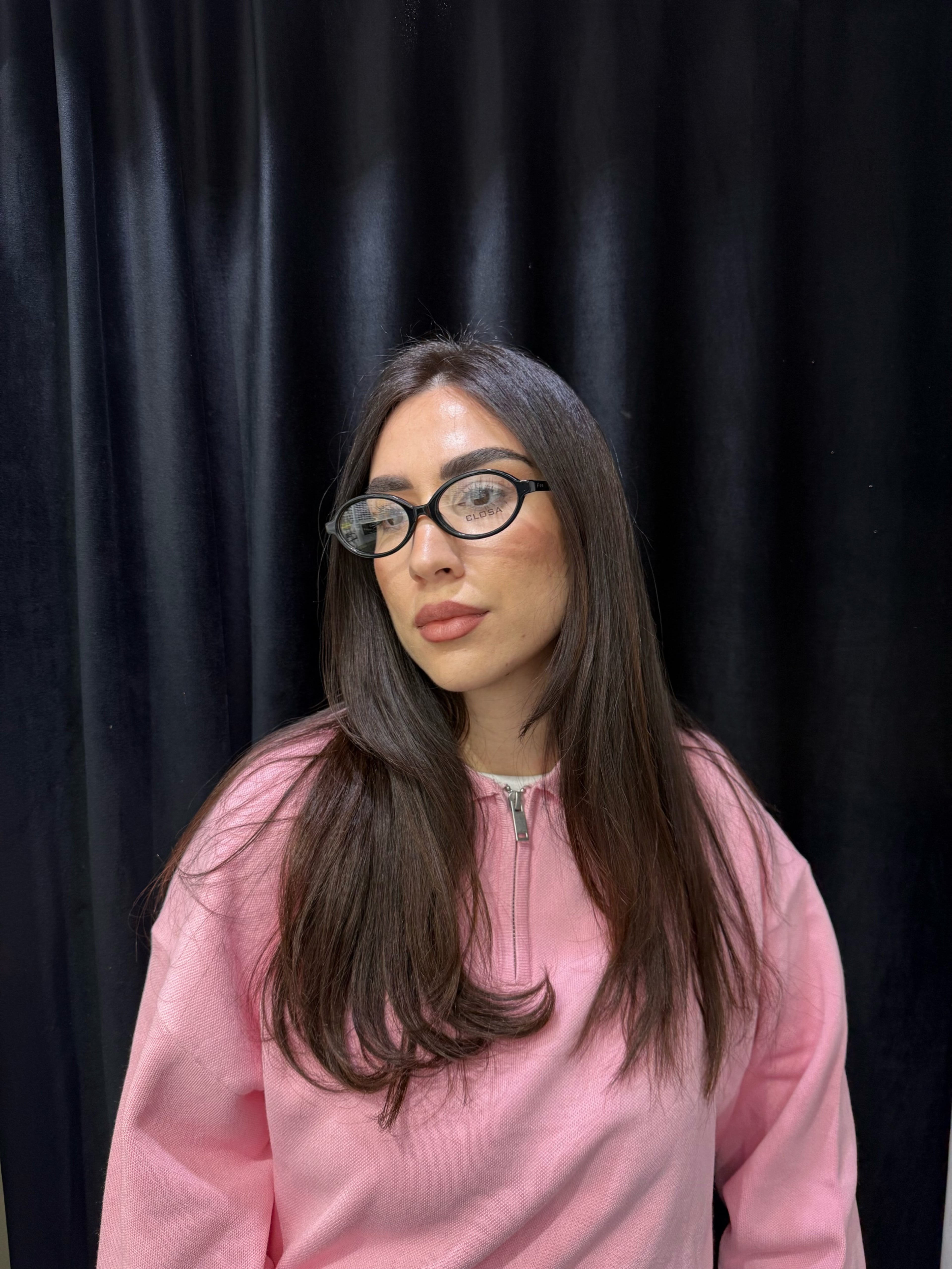 Closa vista ovale-nero