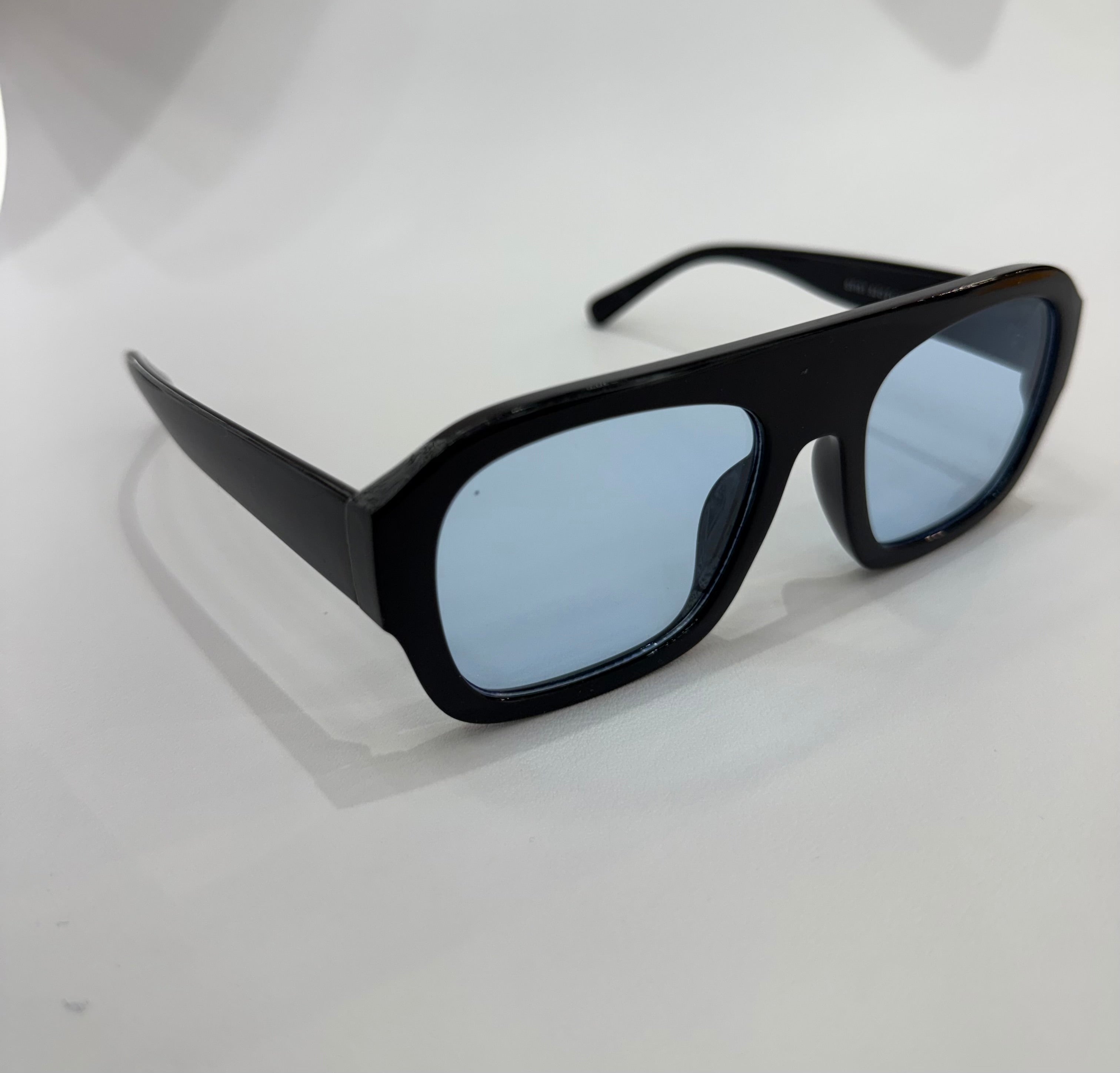 Brille roma nero/celeste