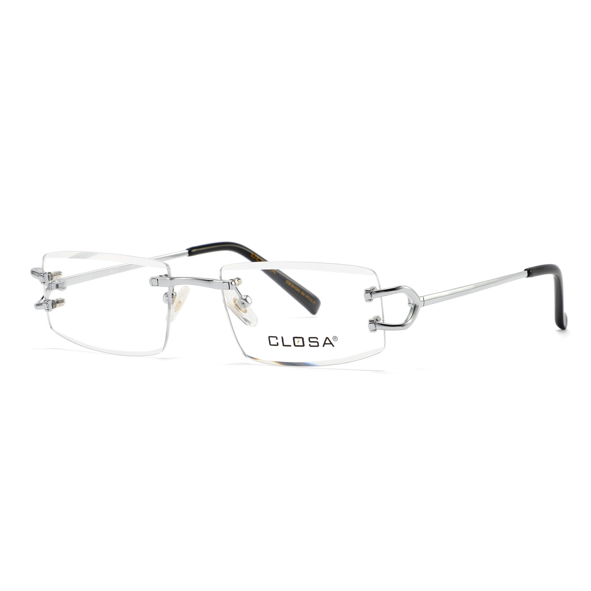Closa tridente vista argento