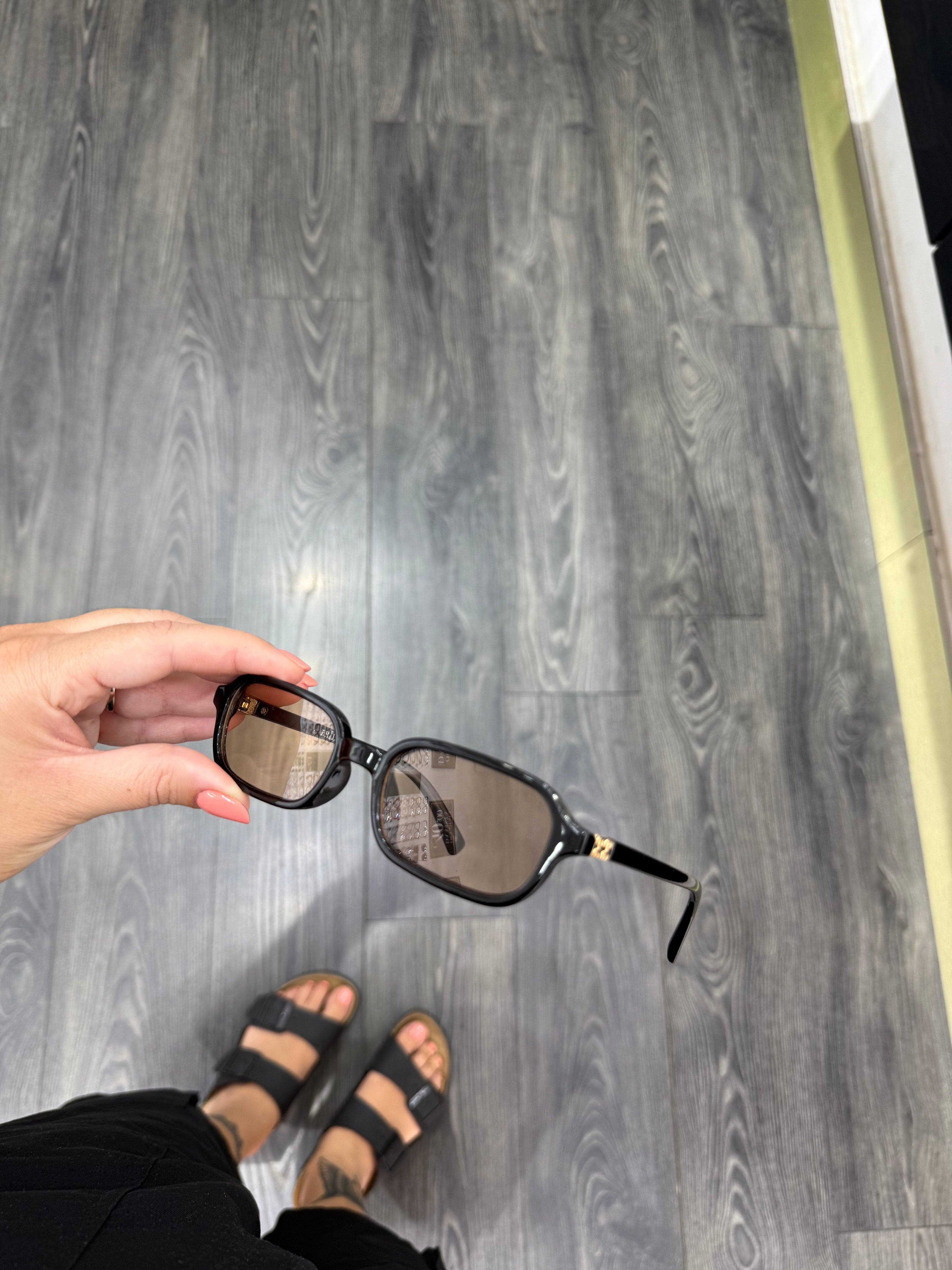 Mm rettangolare nero/beige