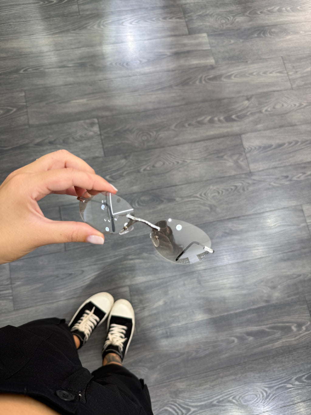 BLADE specchio argento