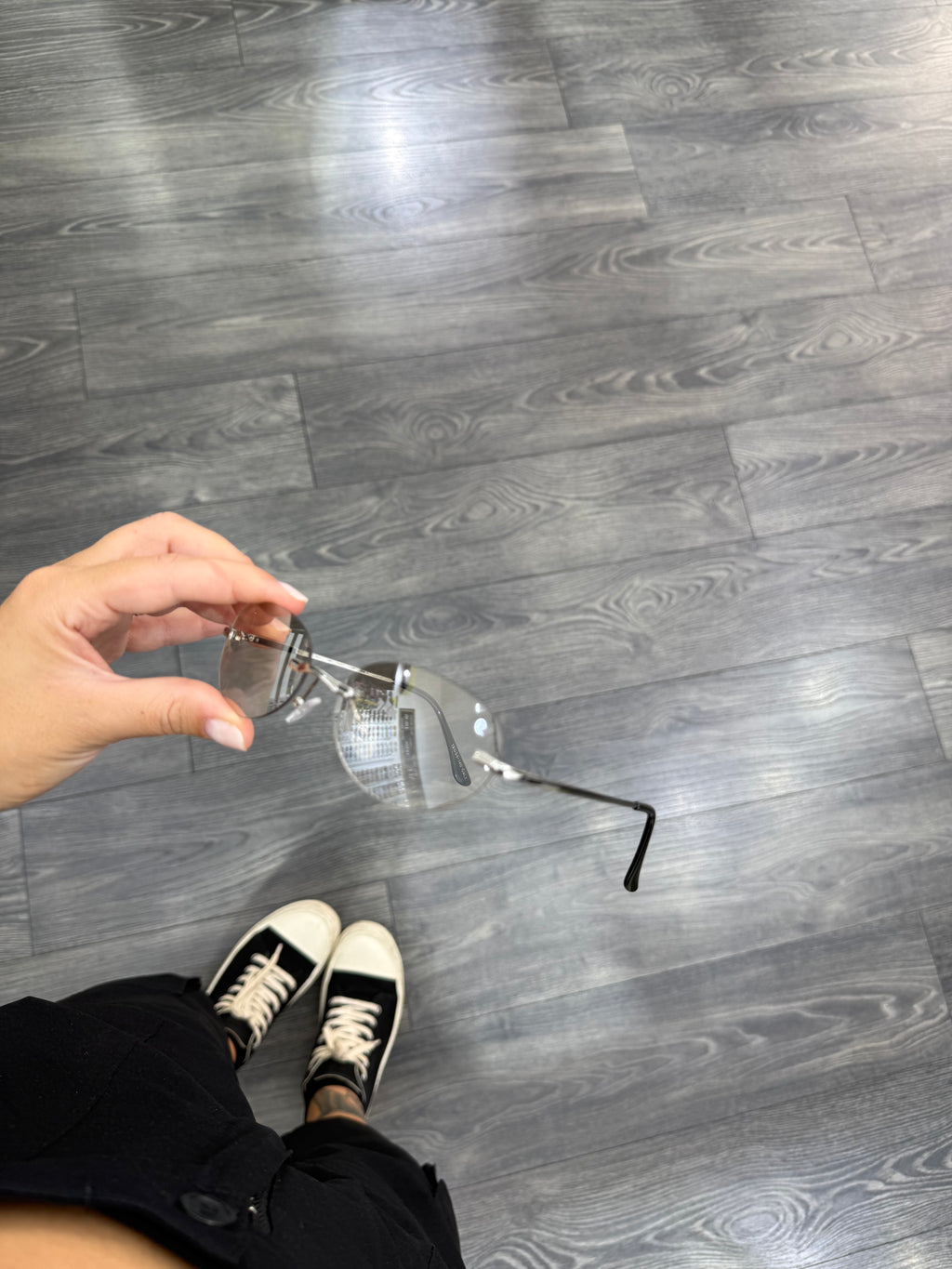 BLADE specchio argento