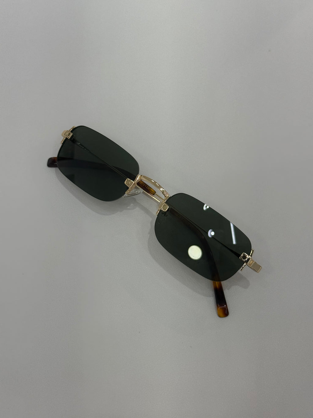 Closa rettangolare oro verde bottiglia