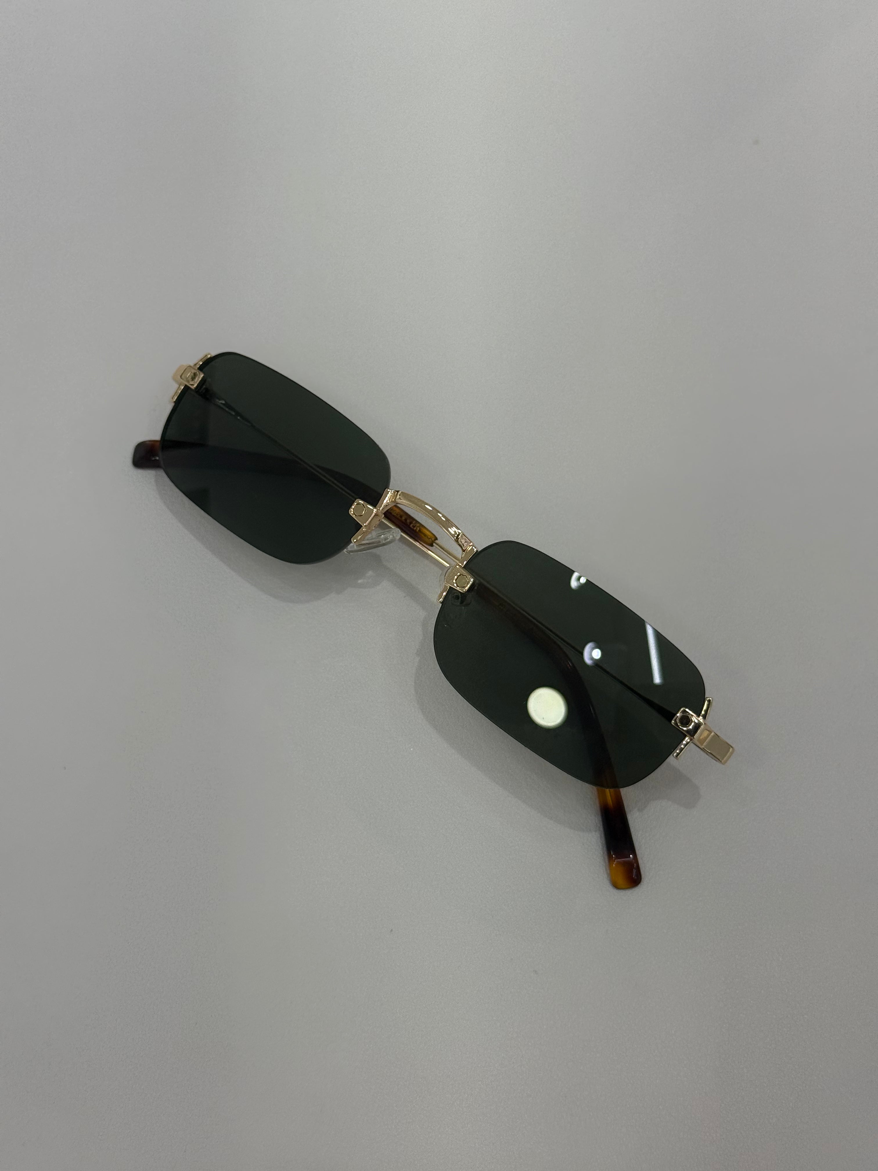 Closa rettangolare oro verde bottiglia