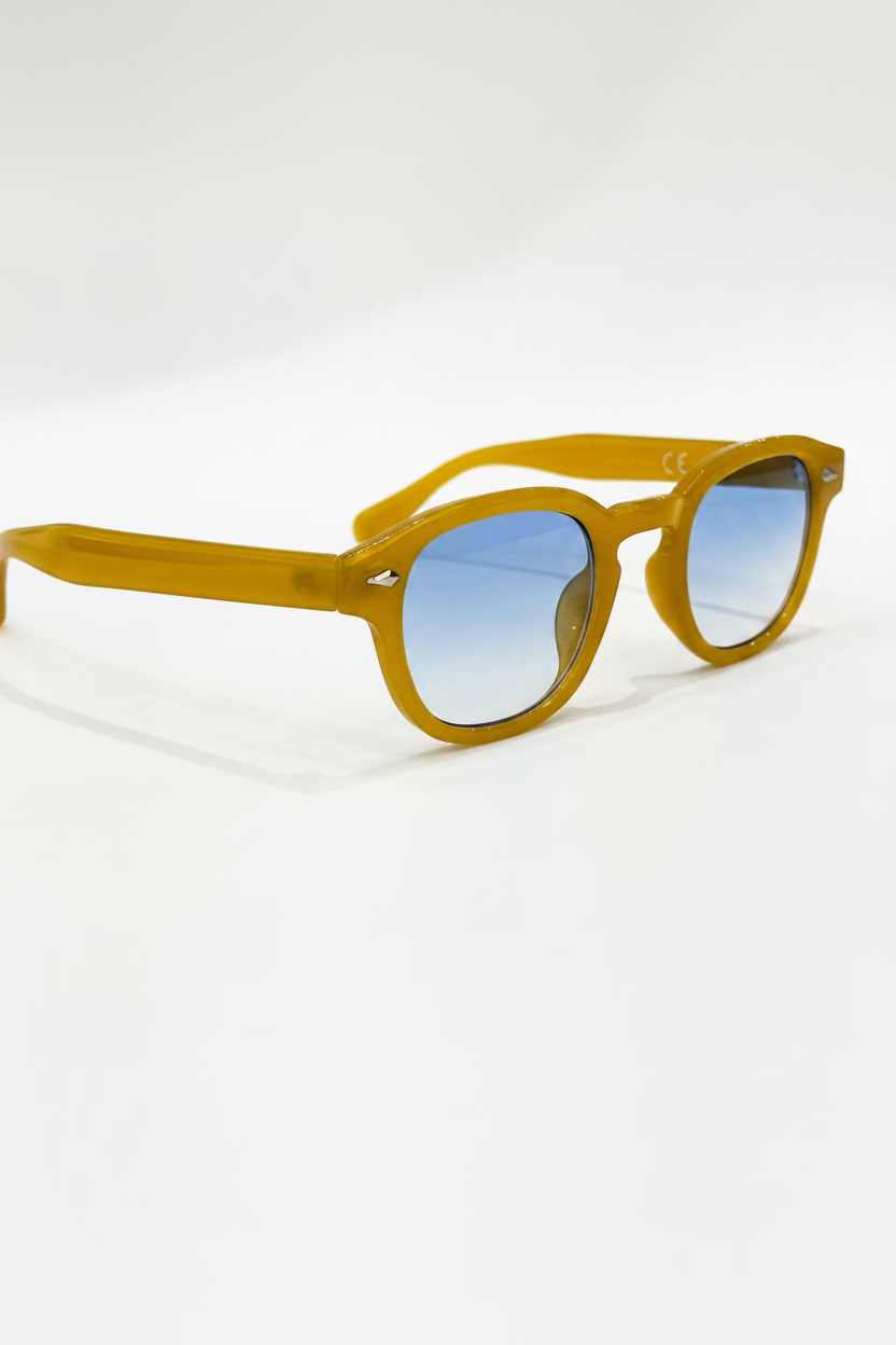 Moscot giallo/celeste