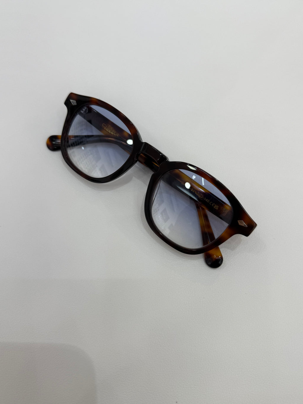 CA 554 tartarugato celeste sfumato