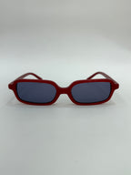 Soldani rettangolare rosso - occhiali da sole